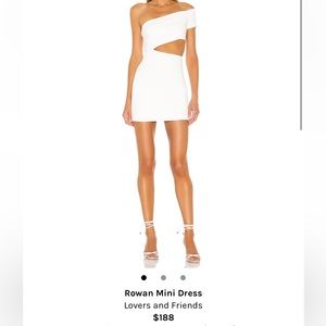 Rowan mini dress in white - never worn